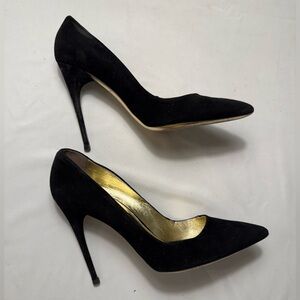 Tom Ford Black Suede Heels